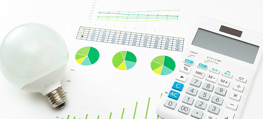 POINT01 電気料金の削減